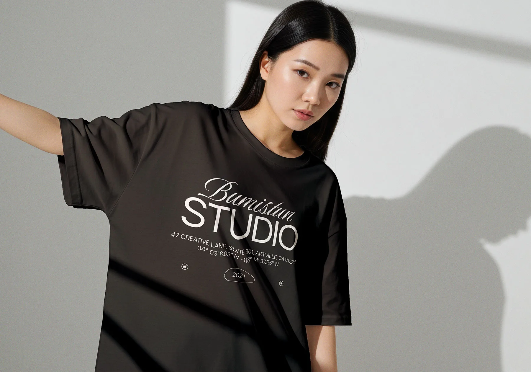 Oversized T-Shirt Mockup