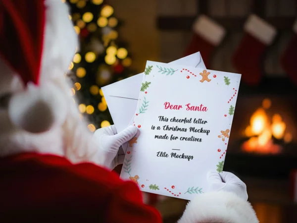 Paper Mockup – Christmas Edition