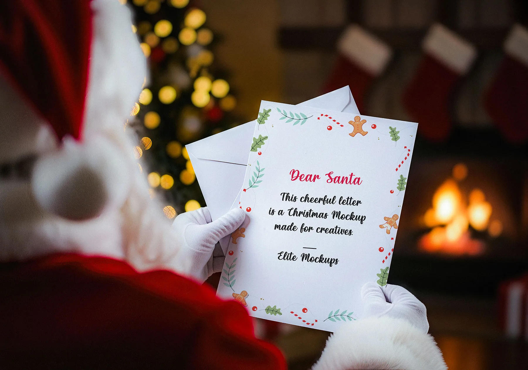 Paper Mockup – Christmas Edition
