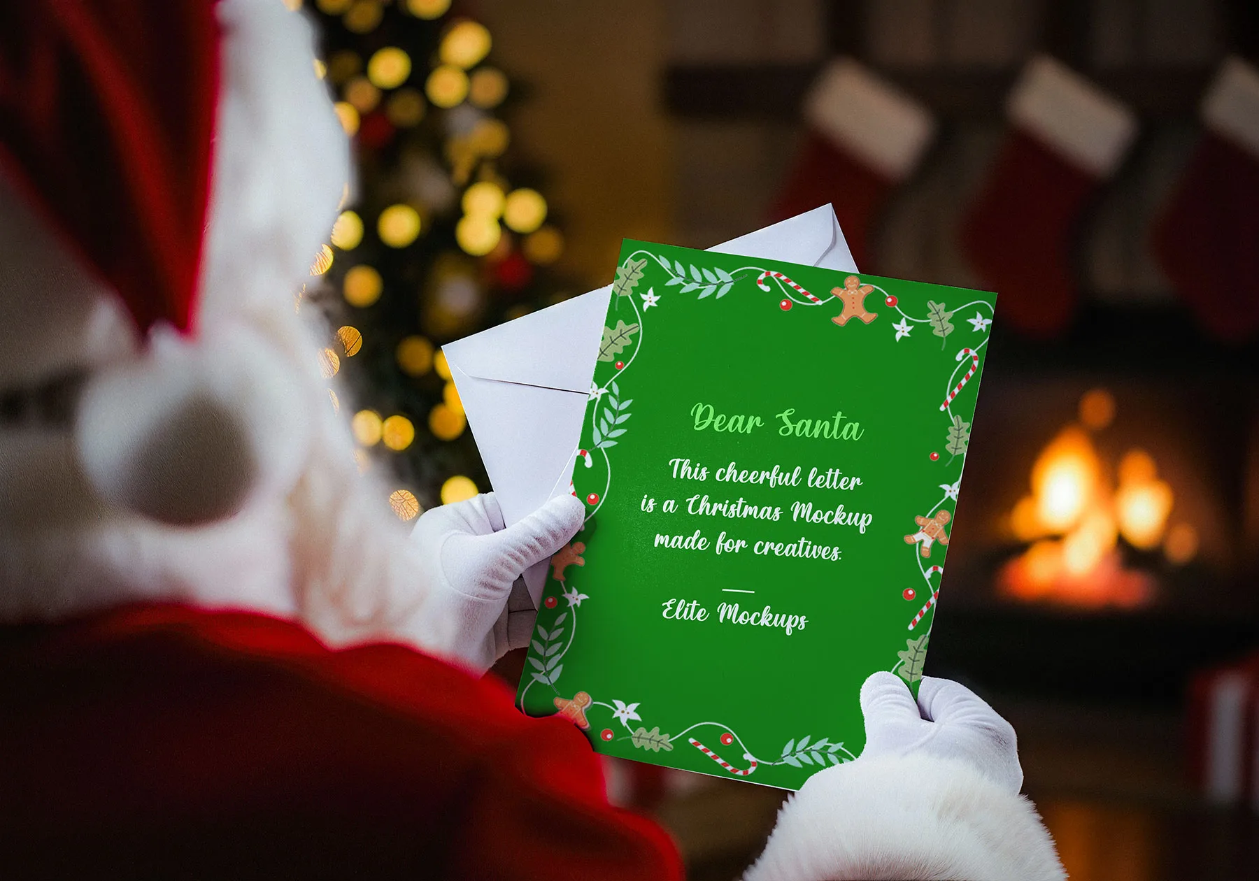 Paper Mockup – Christmas Edition