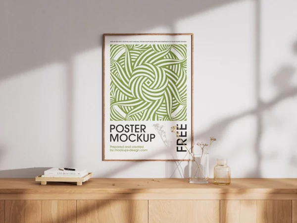 Poster Frame Mockup Set for Etsy