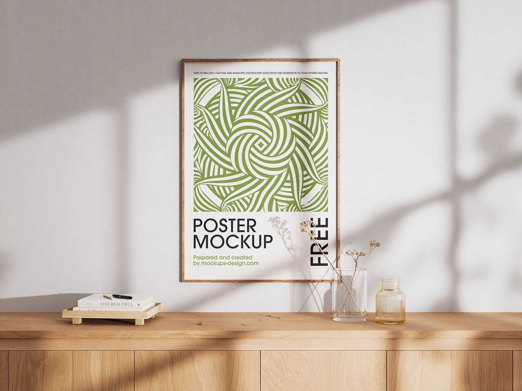 Poster Frame Mockup Set for Etsy