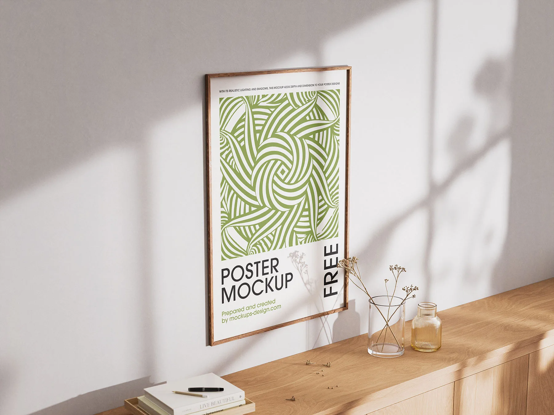Poster Frame Mockup Set for Etsy