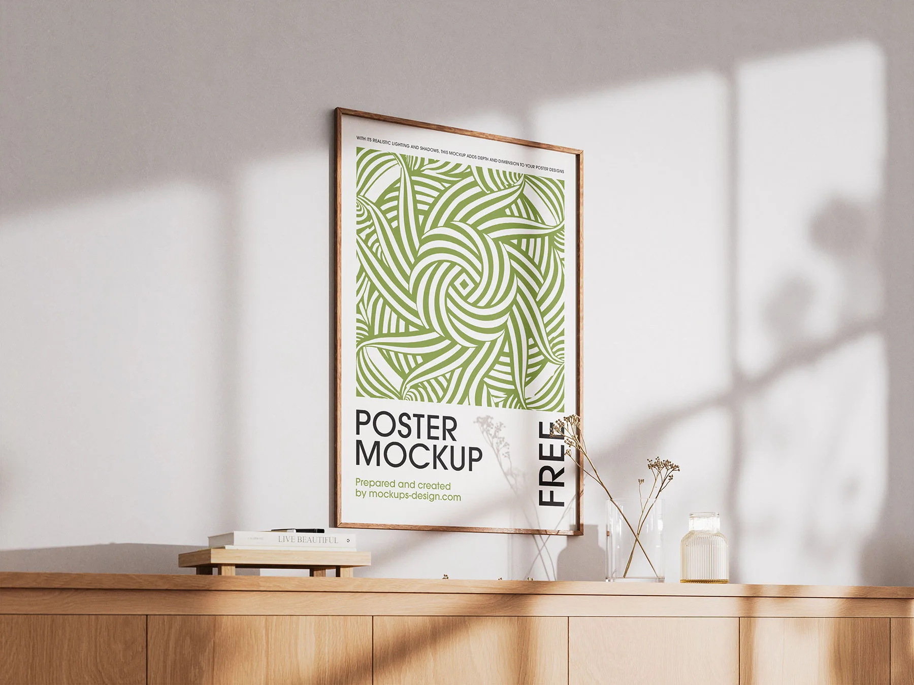 Poster Frame Mockup Set for Etsy