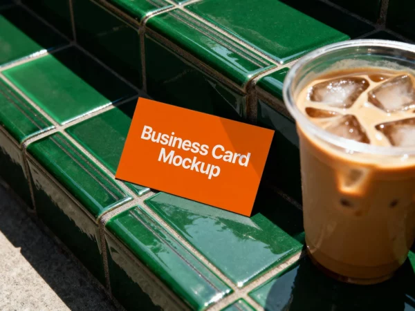 Free Business Card Mockup