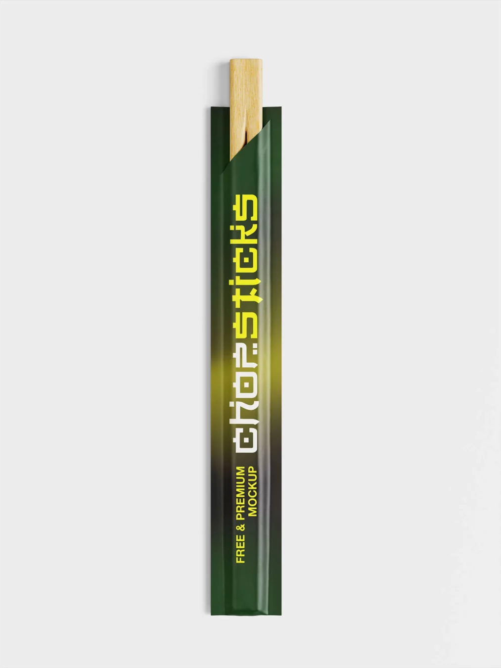 Chopsticks Packaging Mockup