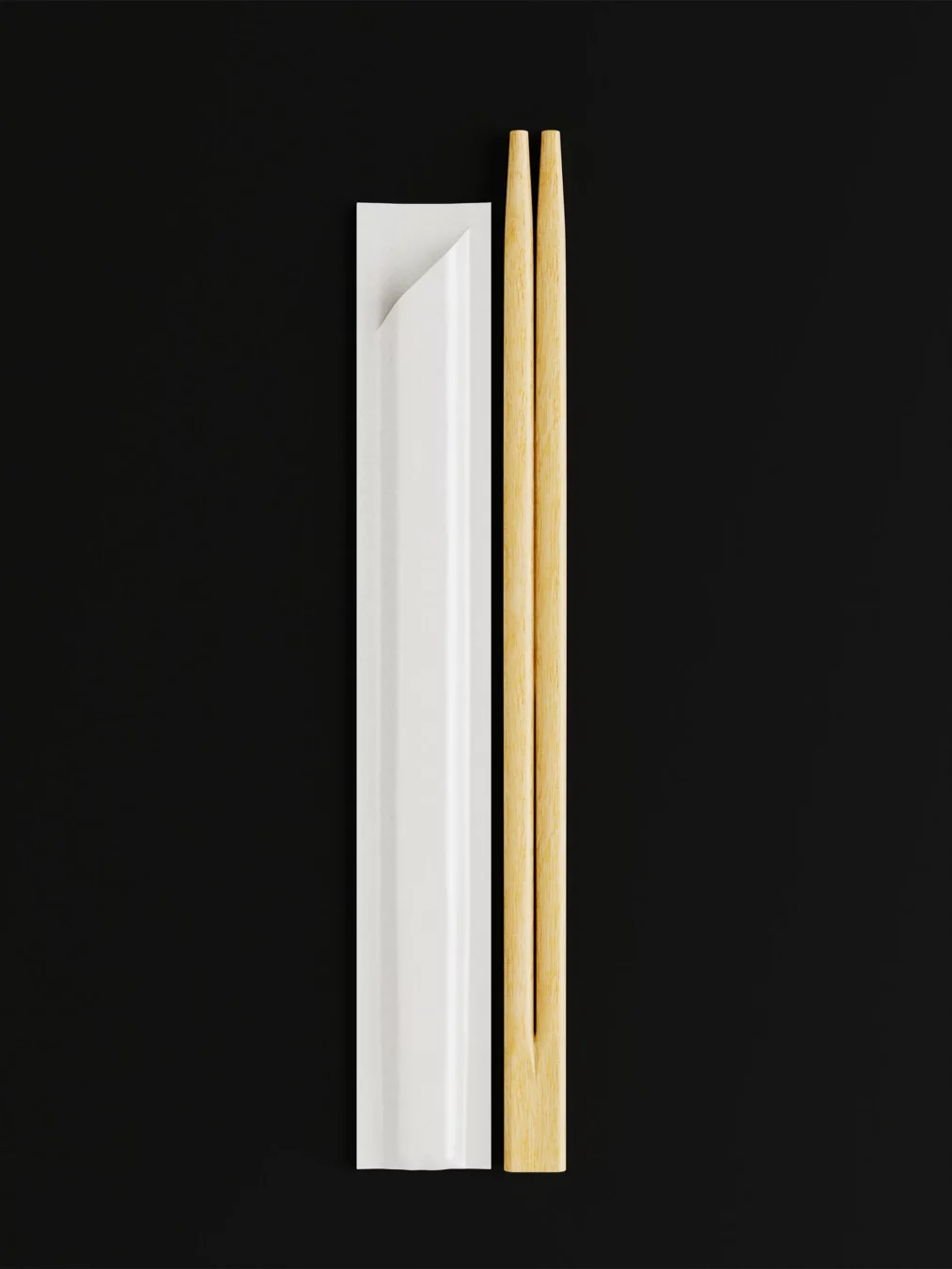 Chopsticks Packaging Mockup