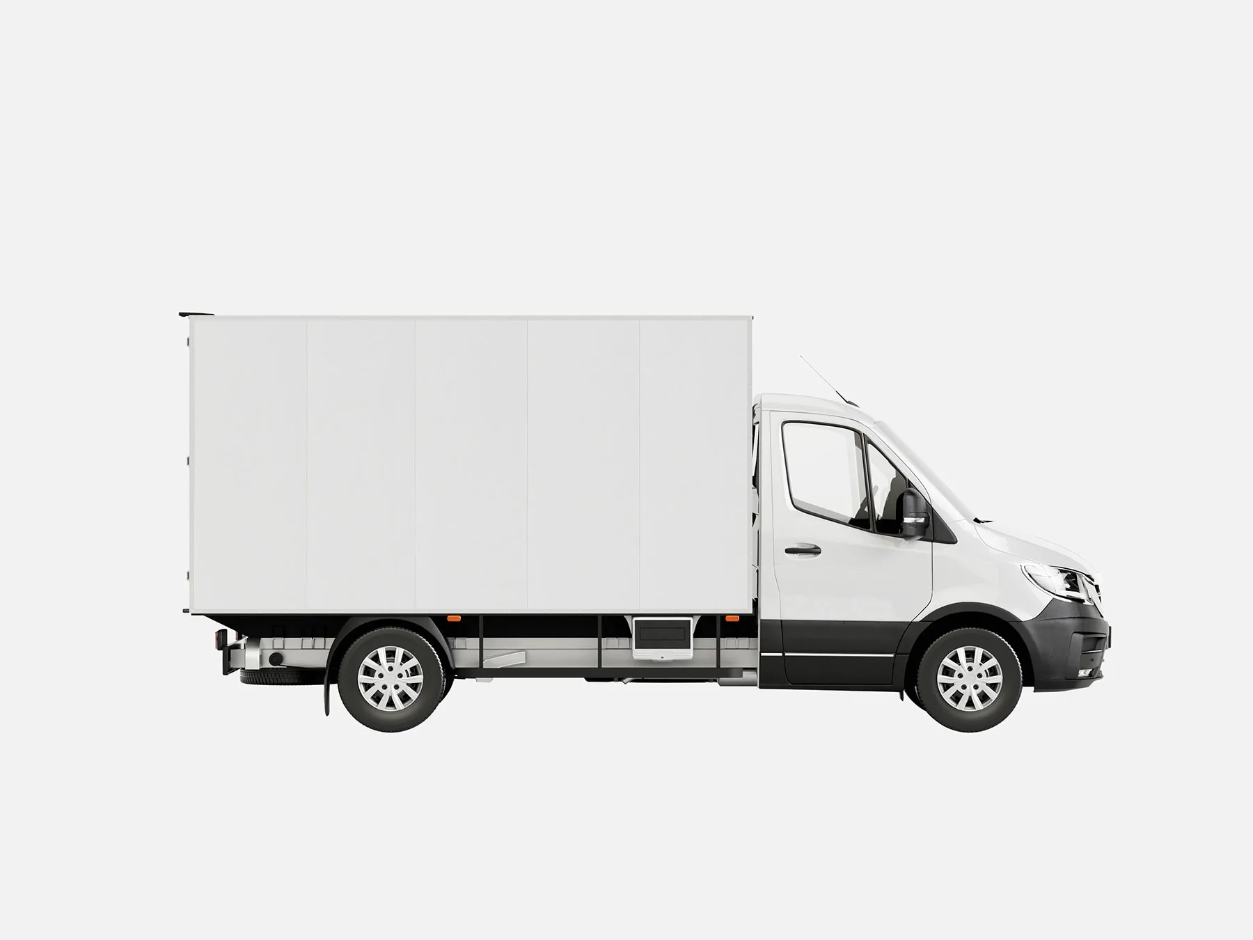 Delivery Truck Mockup Set