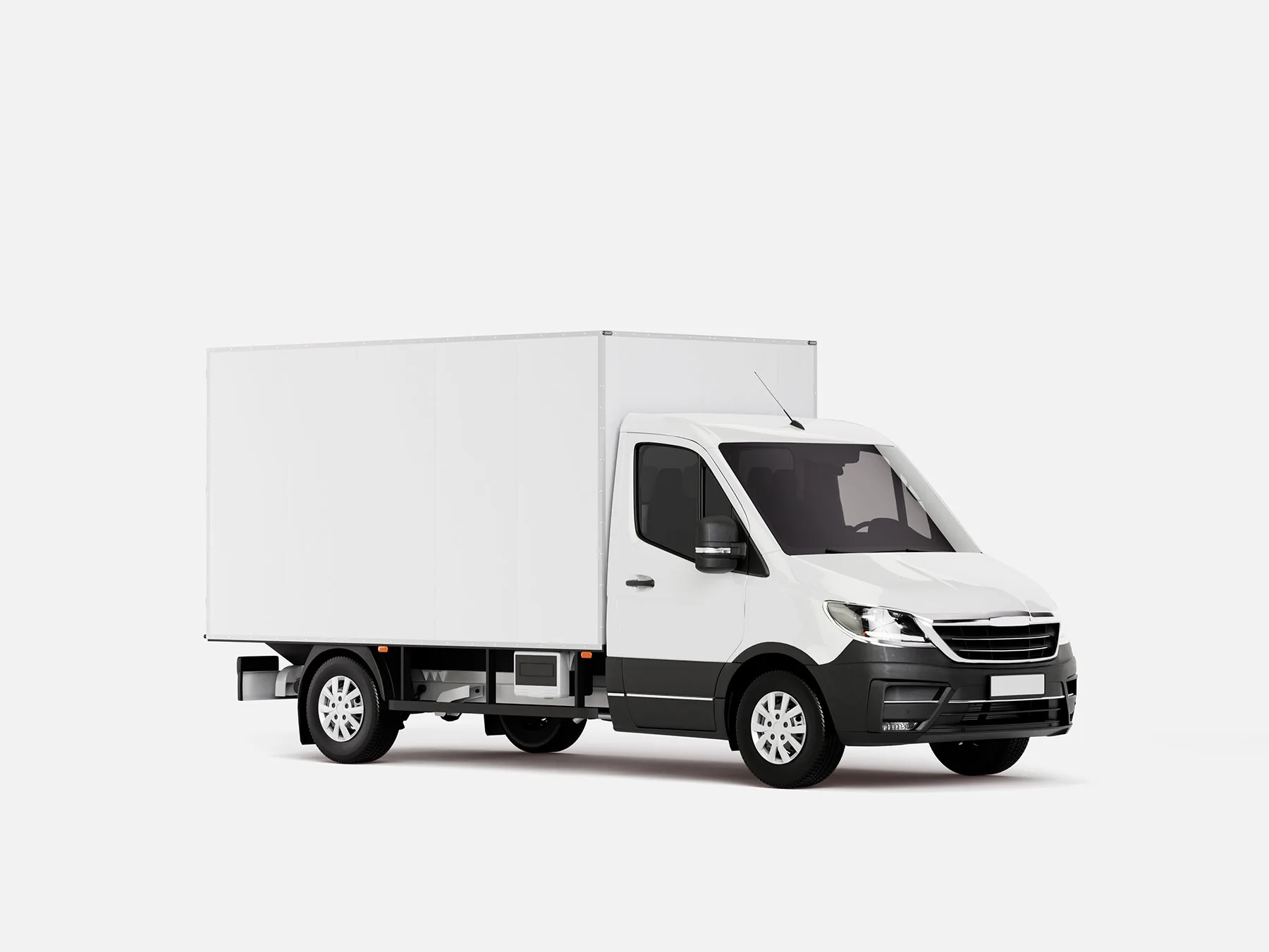 Delivery Truck Mockup Set