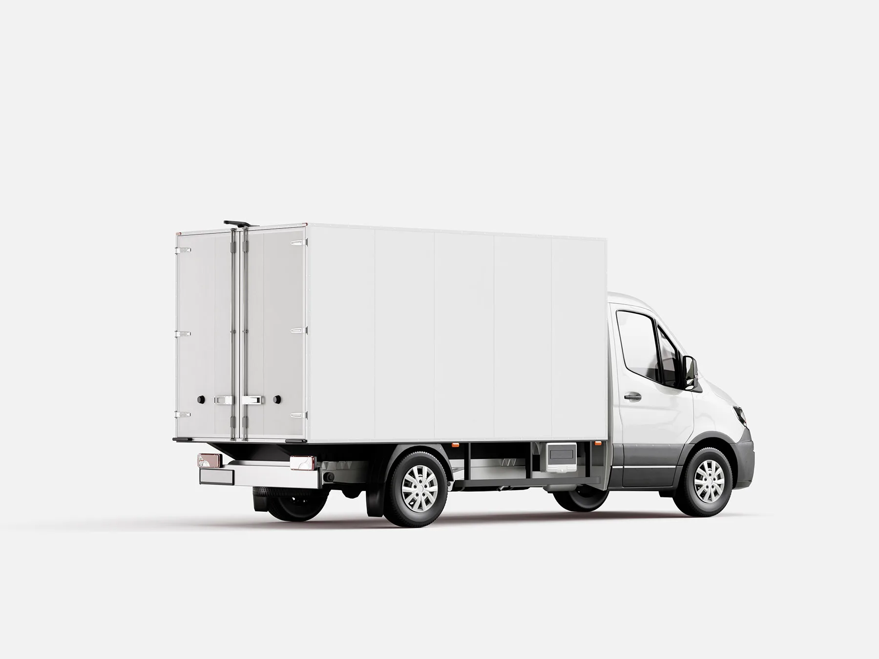 Delivery Truck Mockup Set