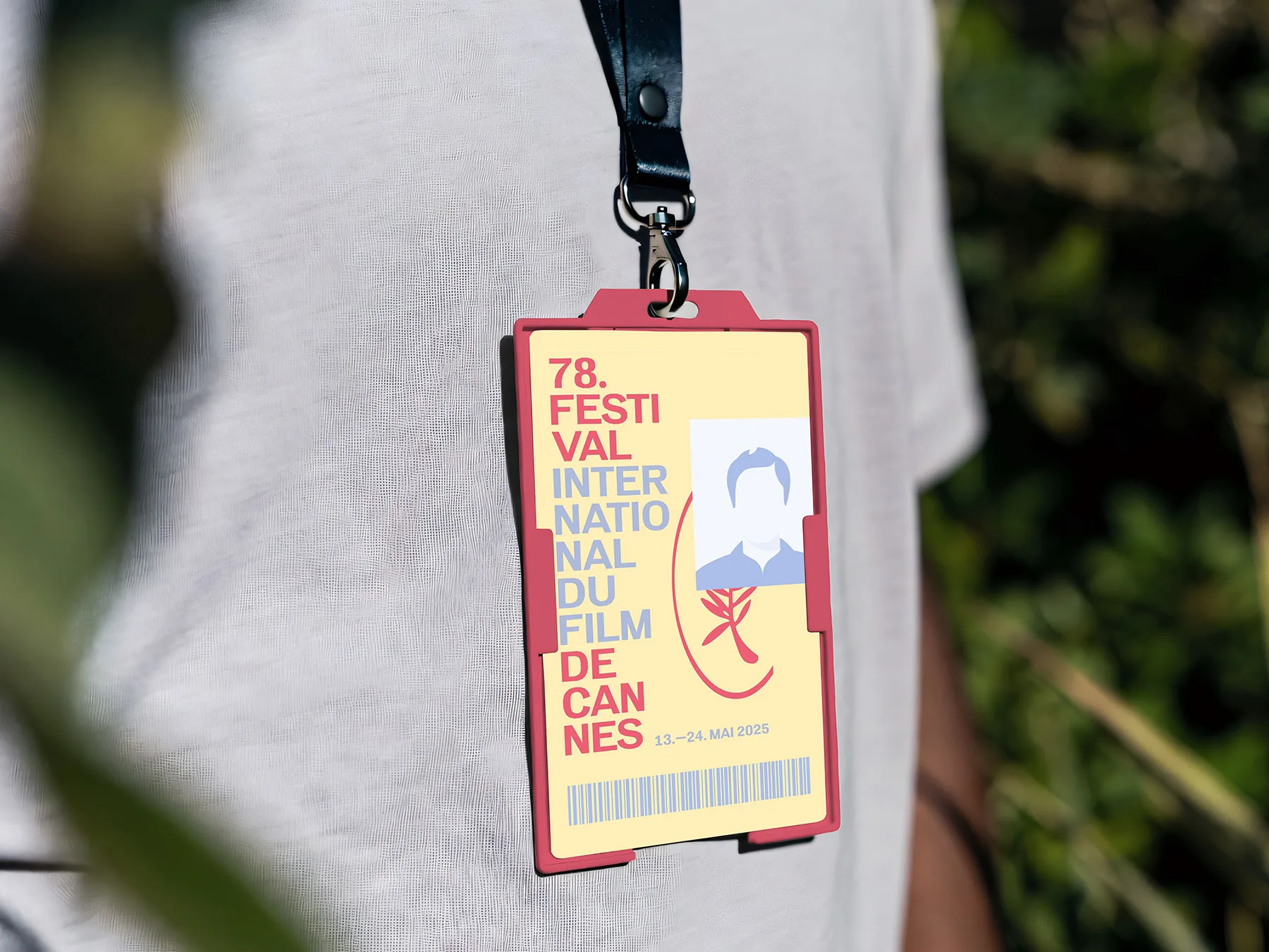 Conference ID Badge Mockup