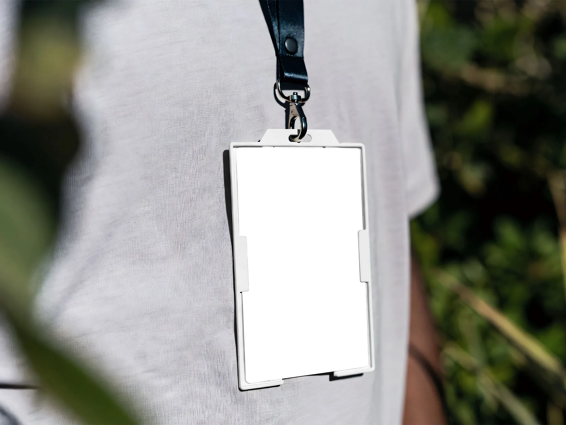 Conference ID Badge Mockup