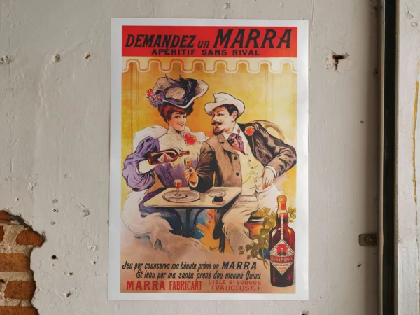 Poster Mockup on Weathered Brick Wall (Free Download)