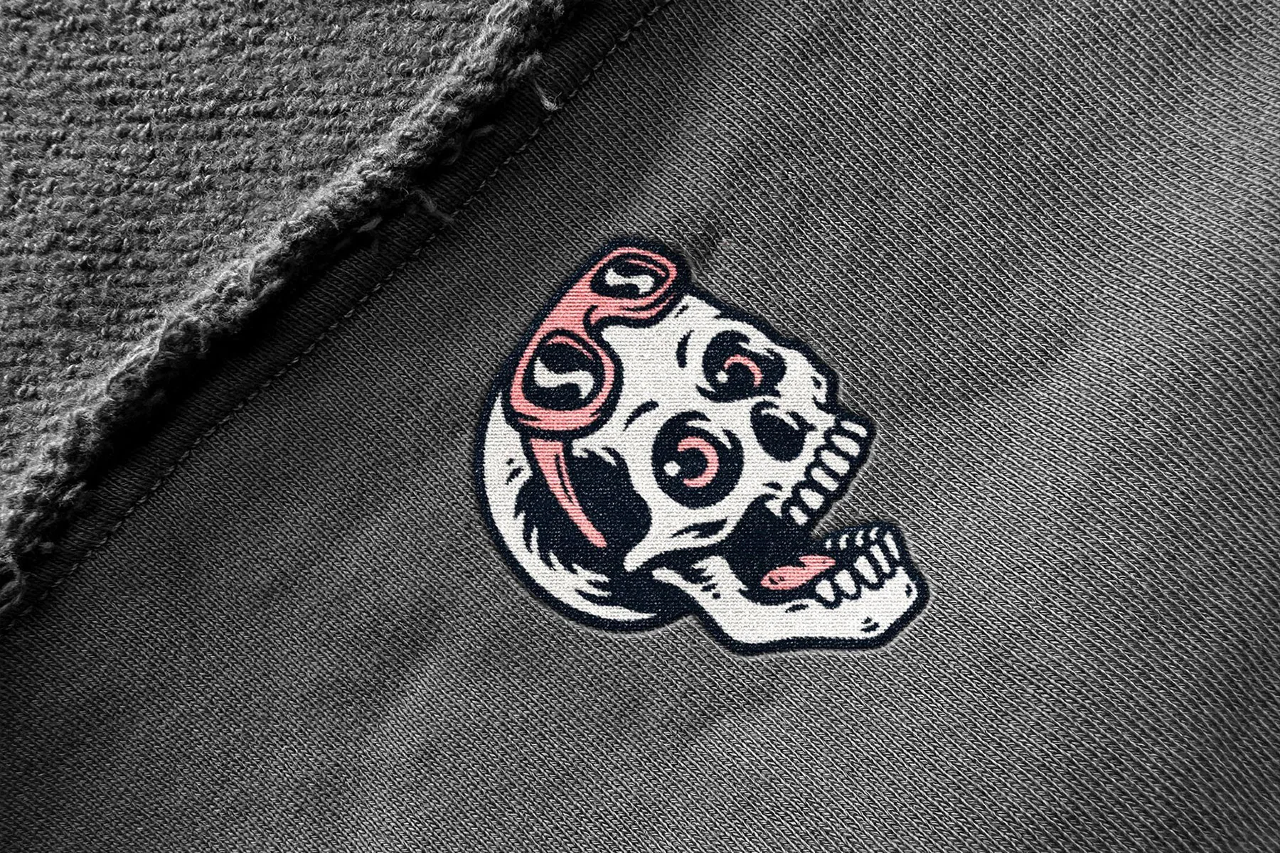 Stitching Embroidery Logo Mockup