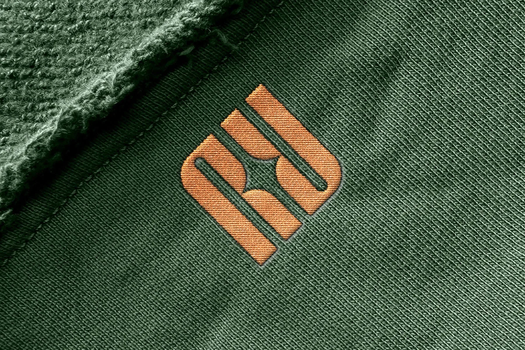 Stitching Embroidery Logo Mockup