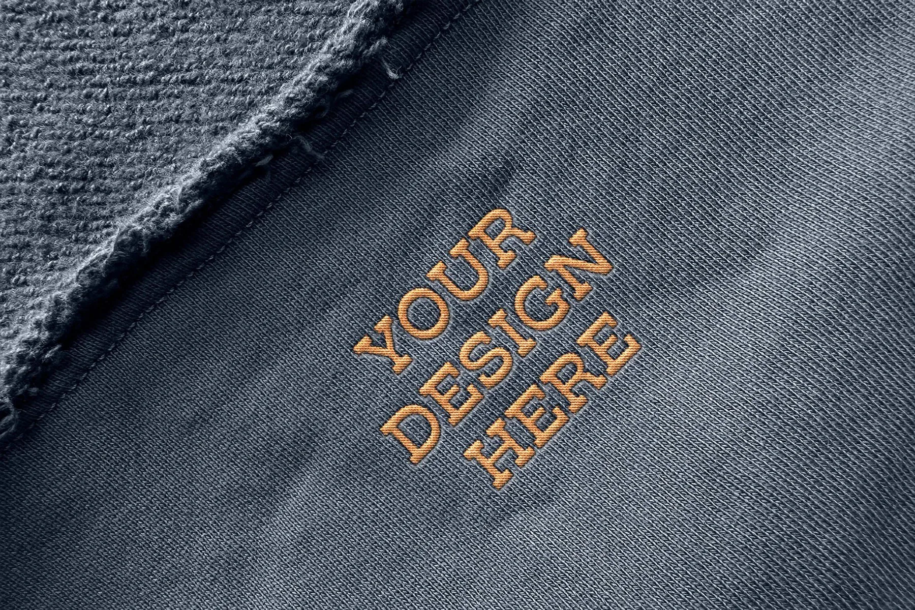 Stitching Embroidery Logo Mockup