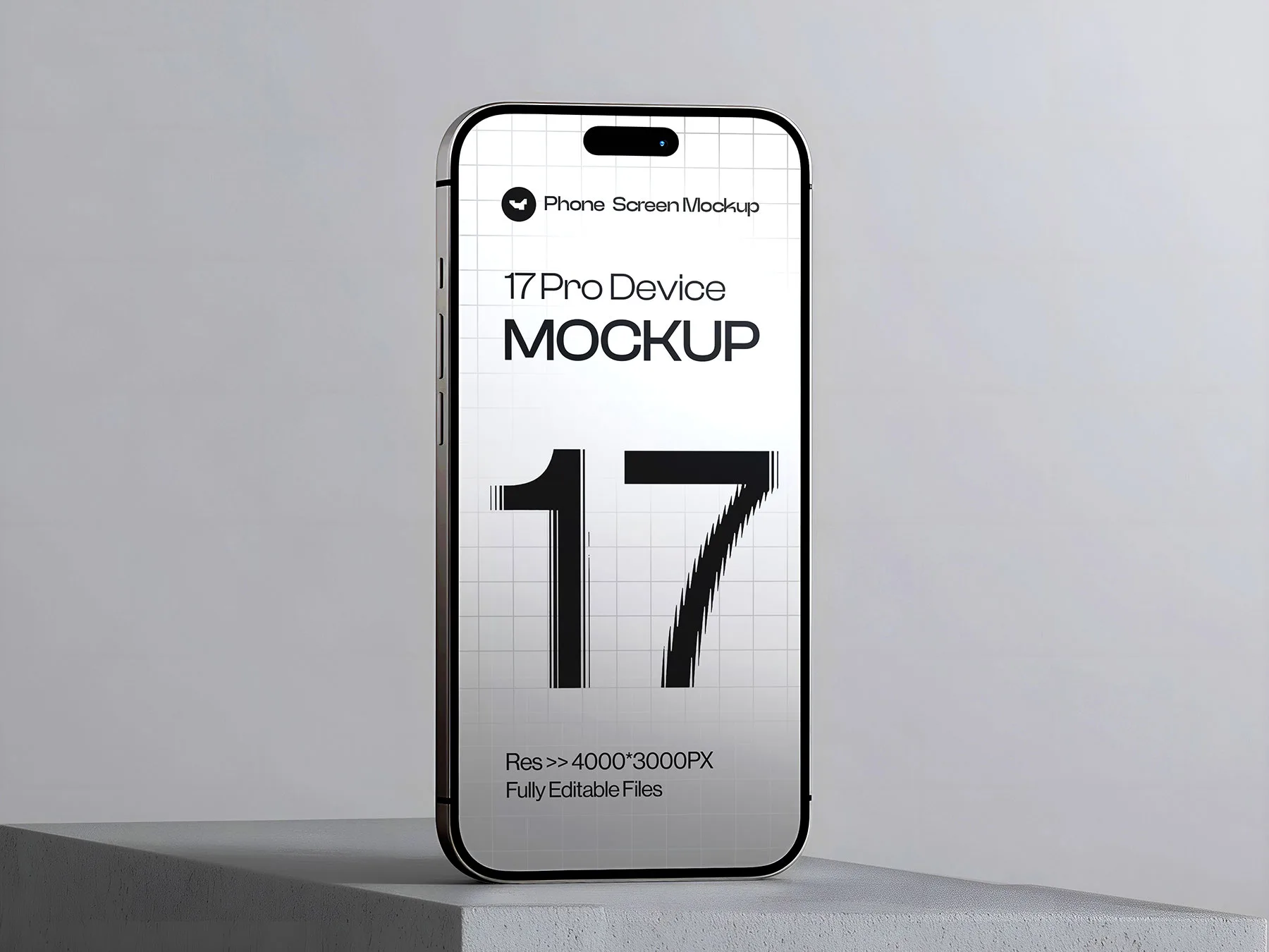 iPhone 17 Pro Smartphone Mockup Set