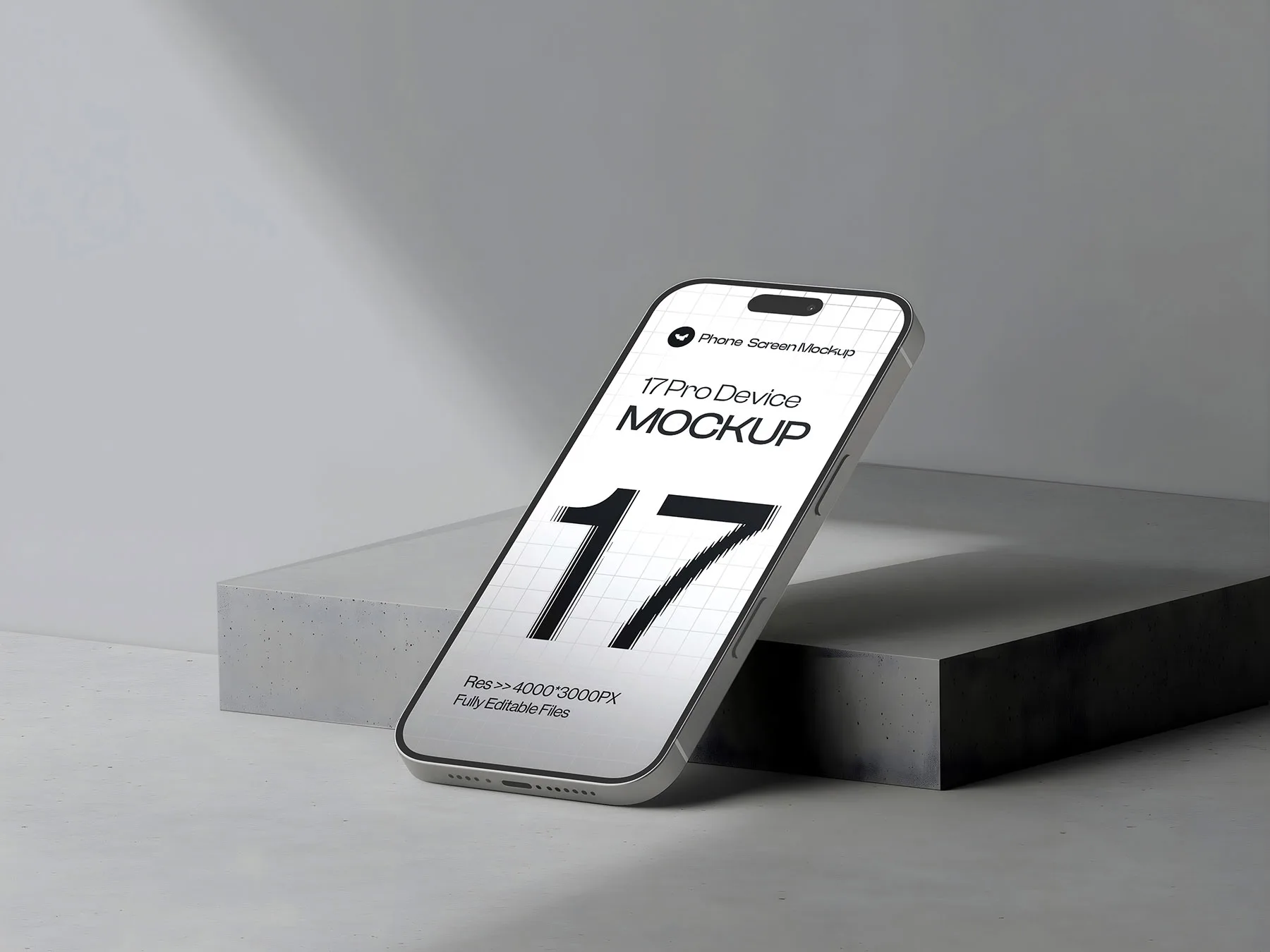 iPhone 17 Pro Smartphone Mockup Set