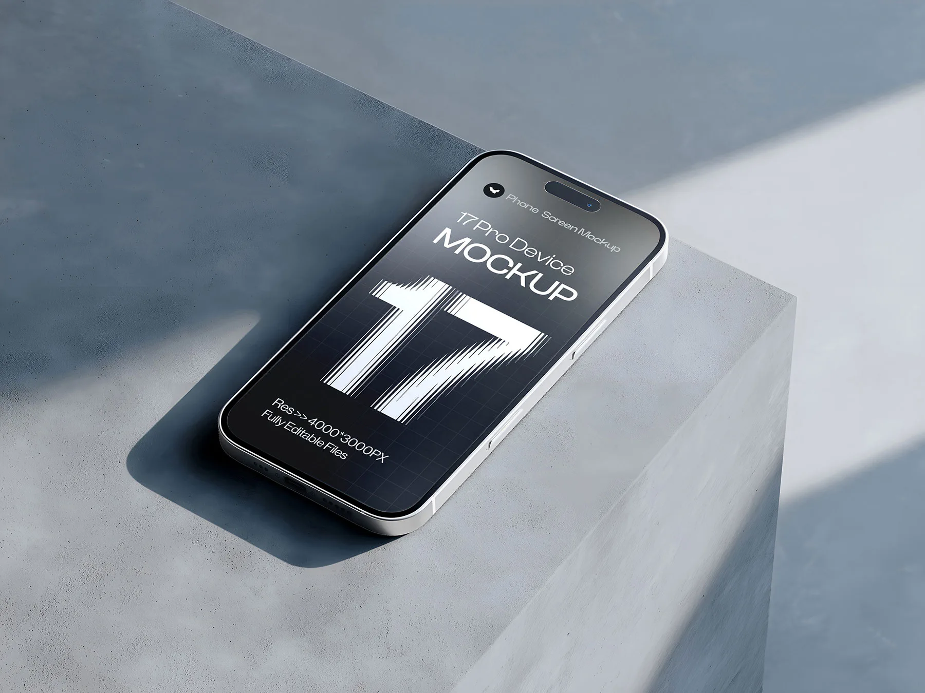 iPhone 17 Pro Smartphone Mockup Set