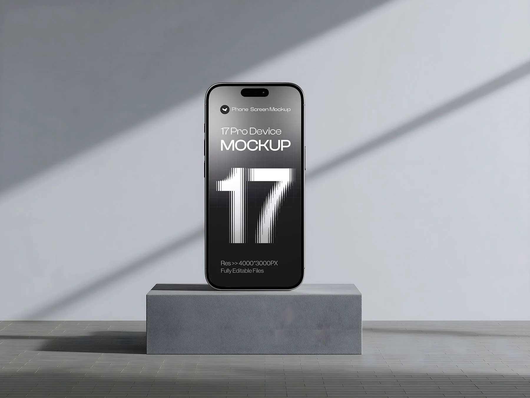 iPhone 17 Pro Smartphone Mockup Set