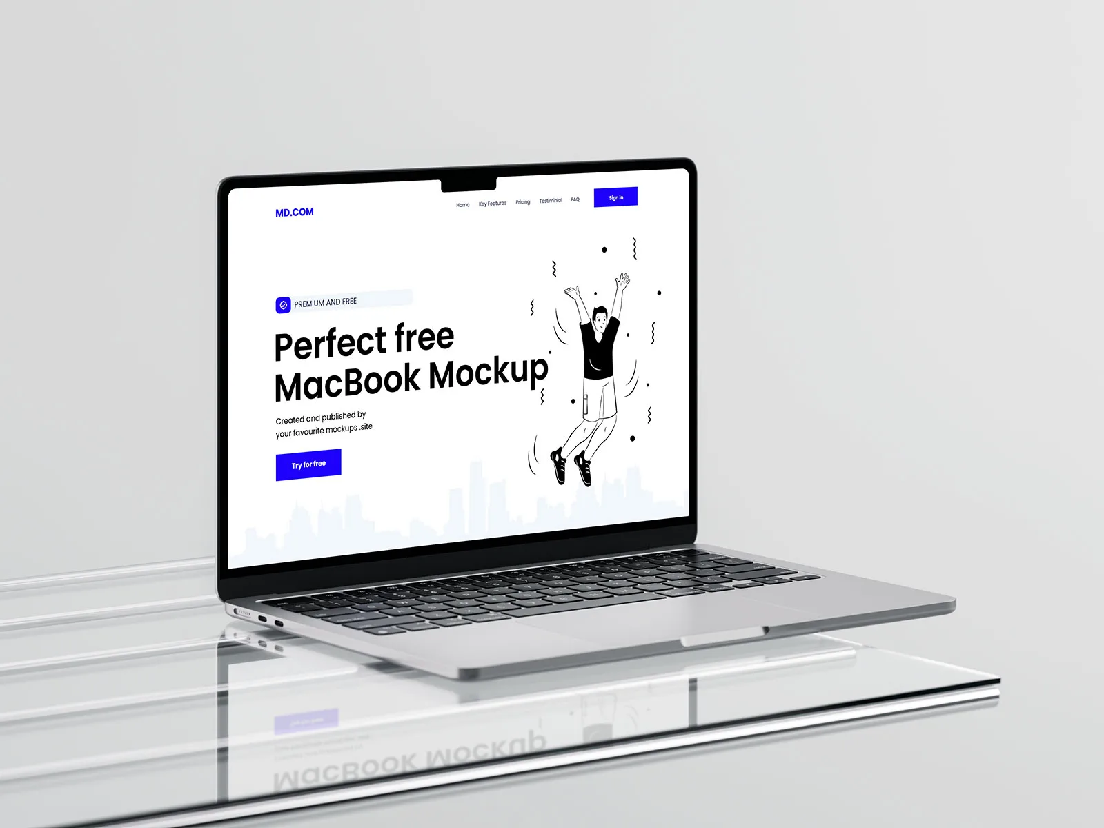MacBook Laptop Mockup