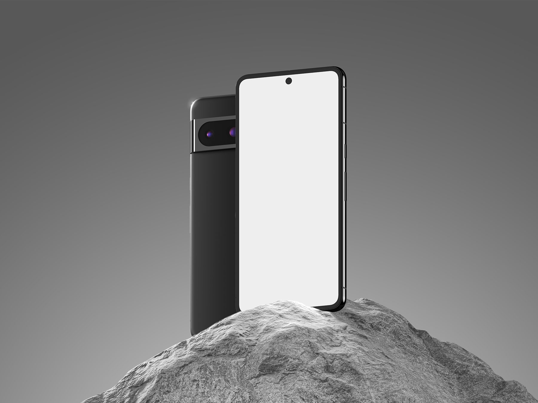 Pixel 8 Smartphone Mockup