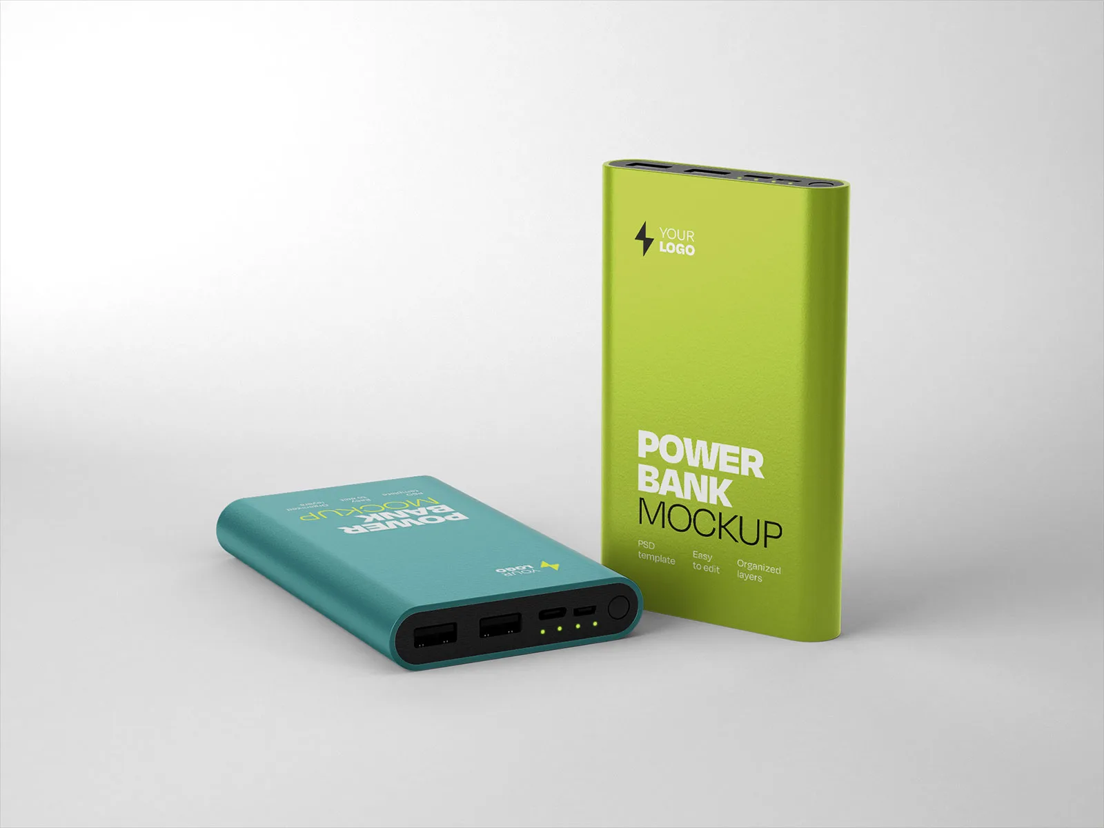 Power Bank Mockup