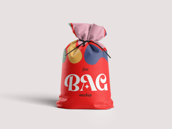 Small Canvas Bag/Pouch Mockup Set