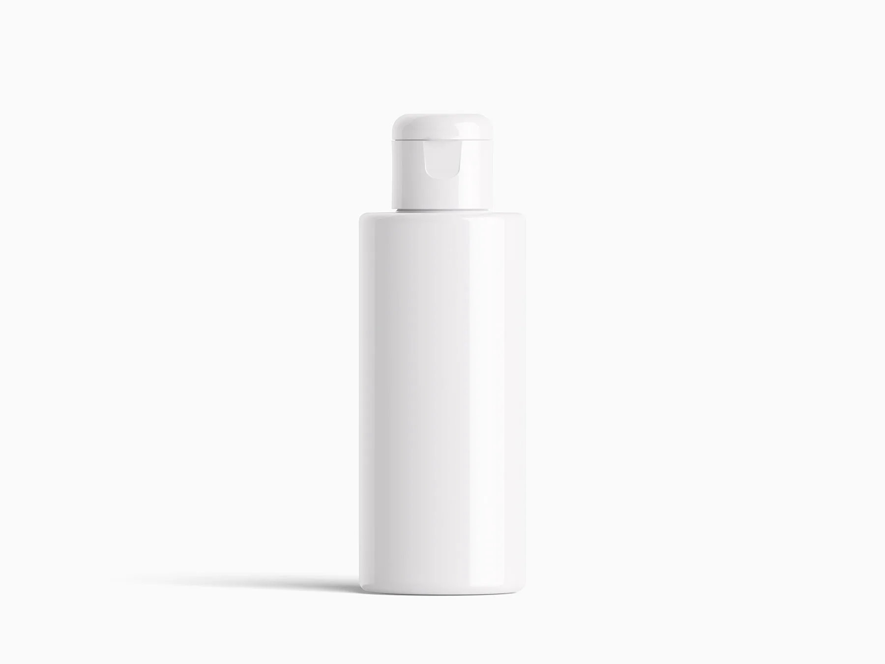 Small Flip-Top Cosmetic Bottle Mockup Set