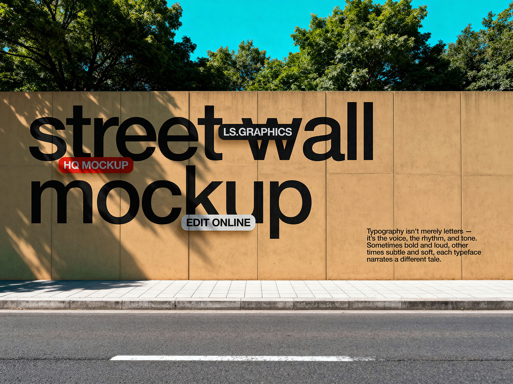 Street Wall Mockup
