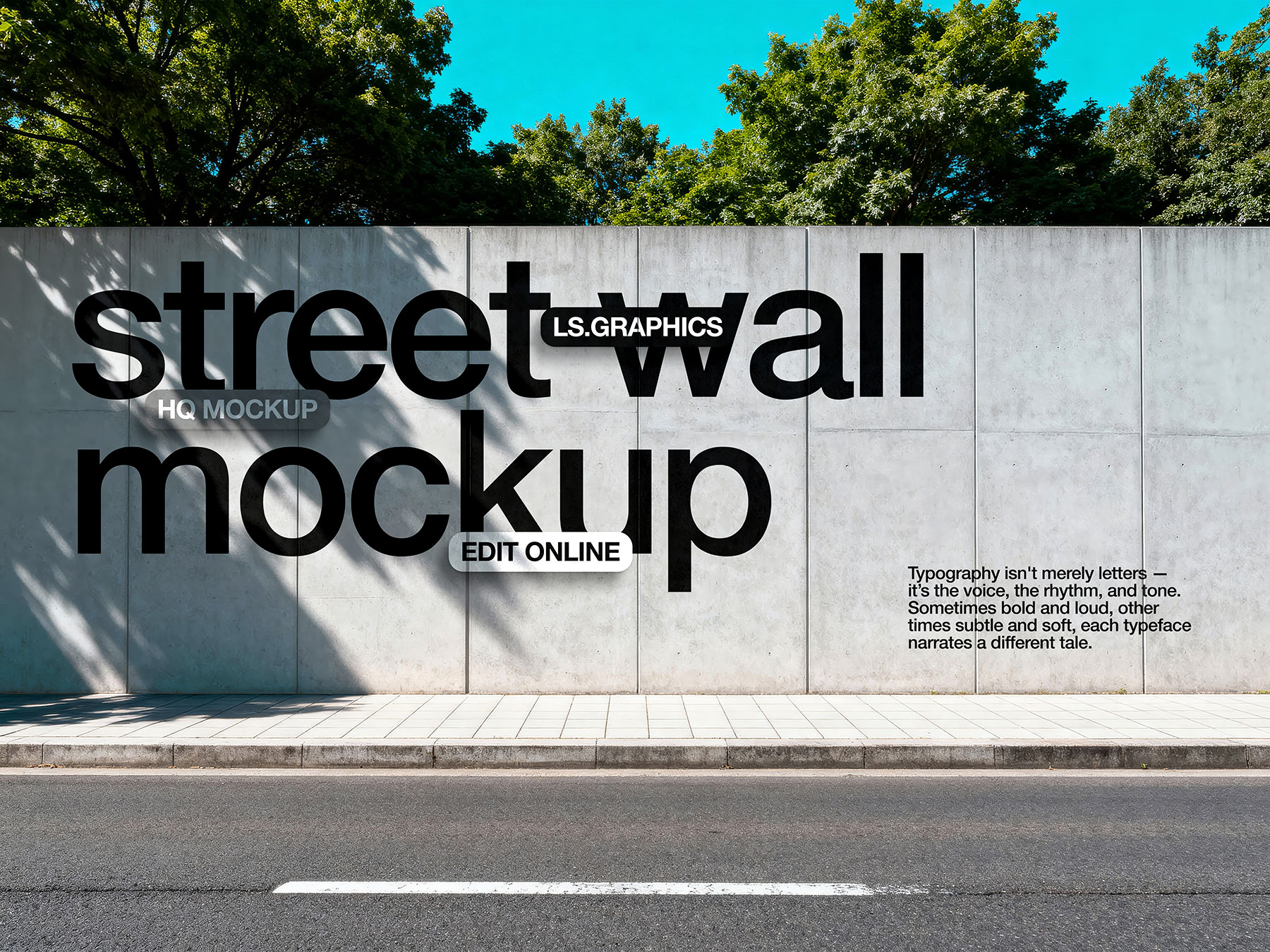 Street Wall Mockup
