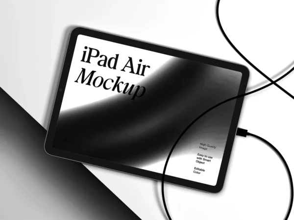 Tablet Mockup Scene (Free Download)