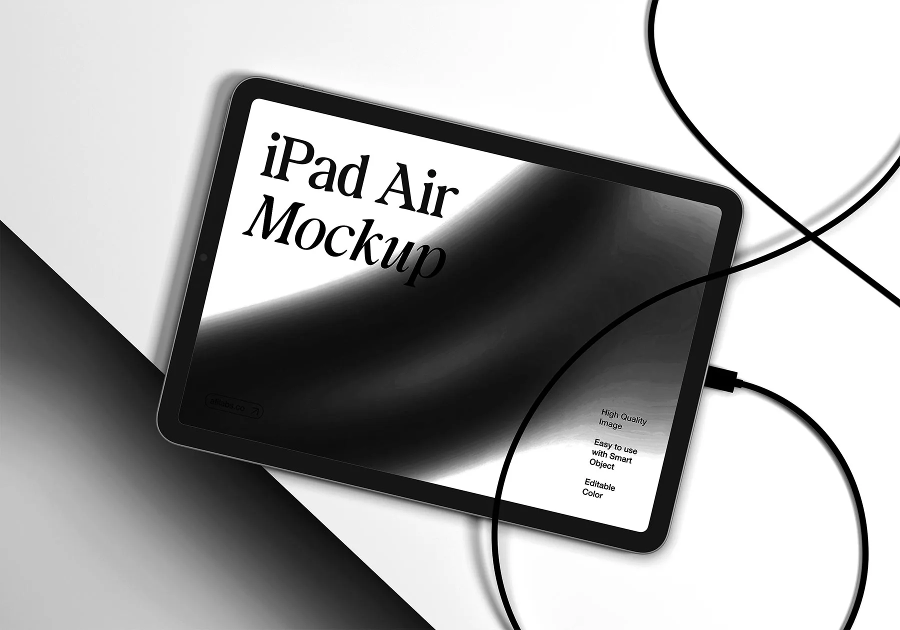 Tablet Mockup Scene