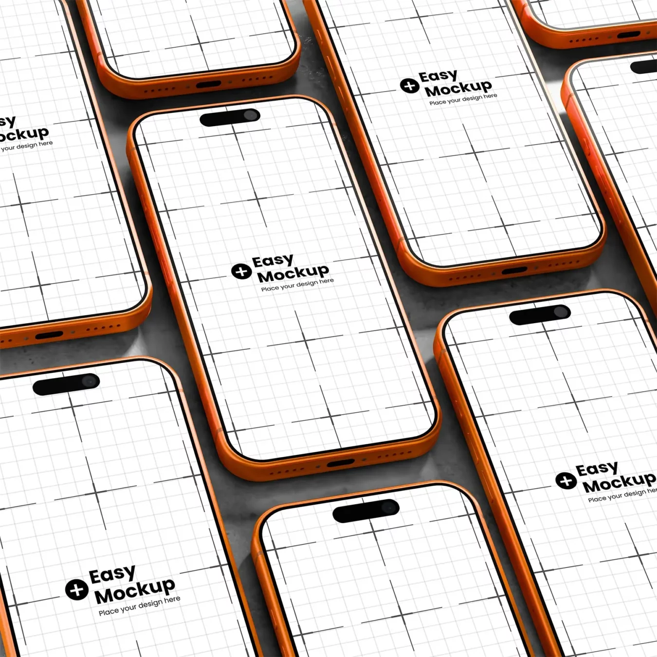 iPhone 17 Pro Mockup Large Set