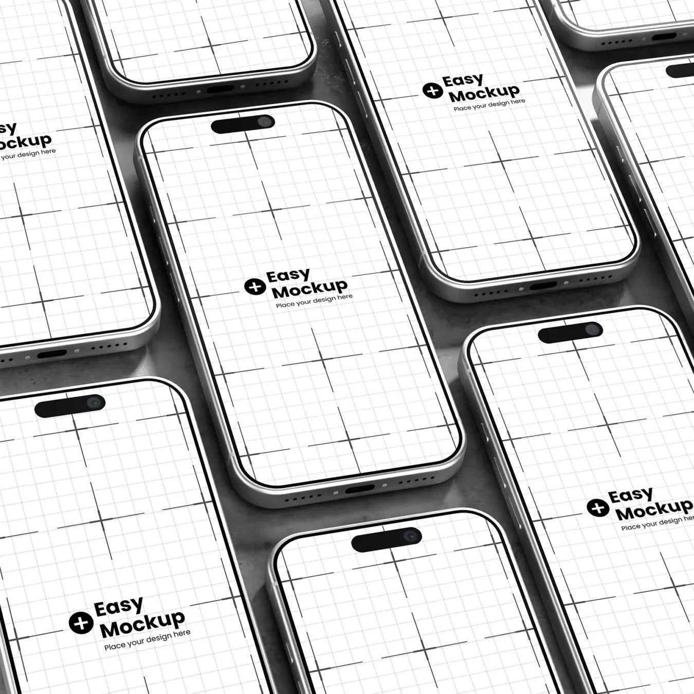 iPhone 17 Pro Mockup Large Set