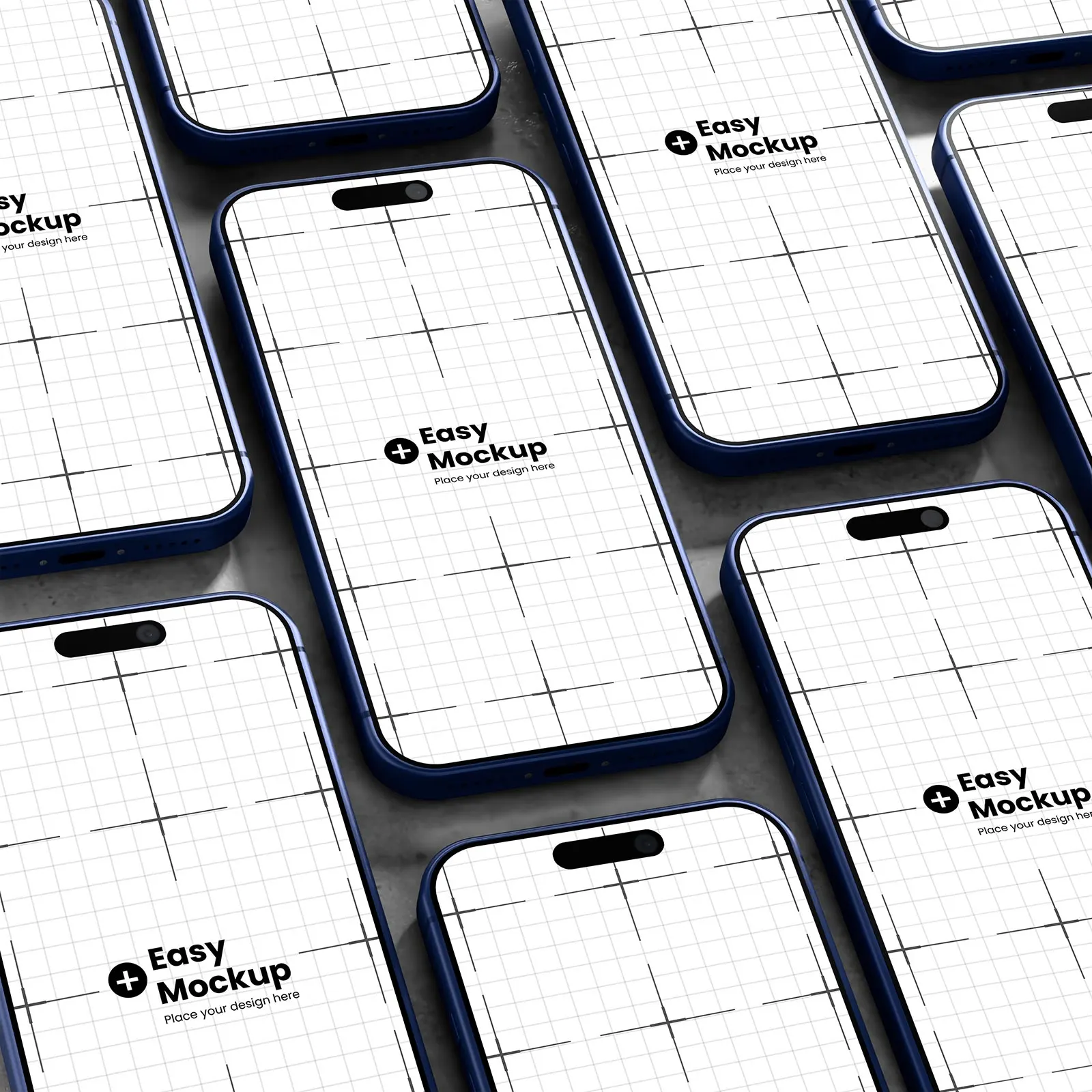 iPhone 17 Pro Mockup Large Set