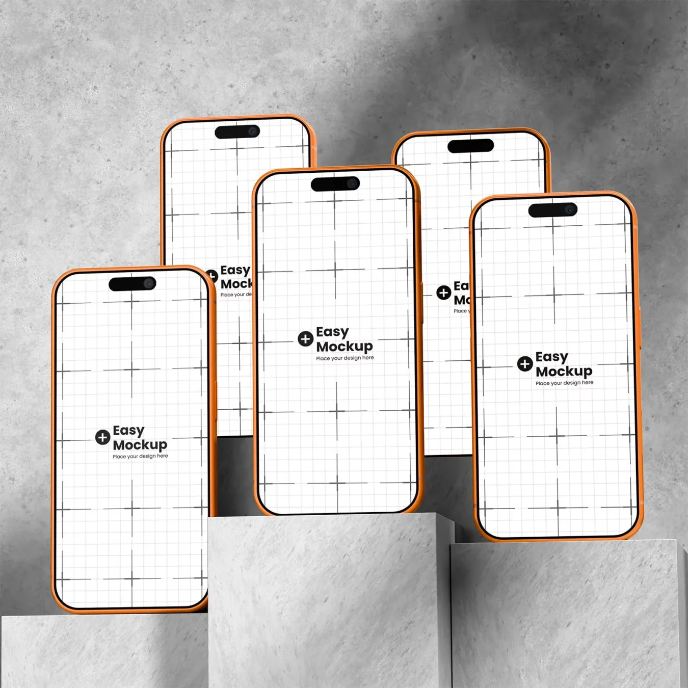 iPhone 17 Pro Mockup Large Set