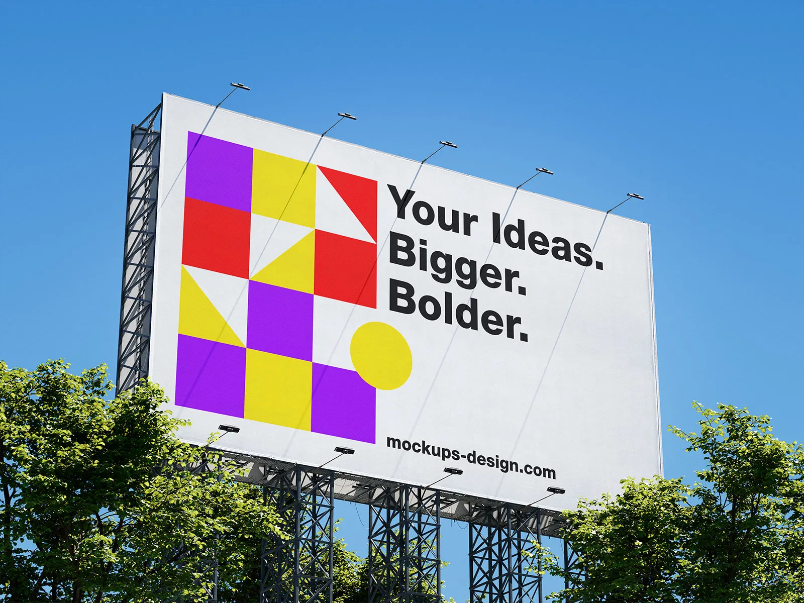 Large Billboard Mockup Set