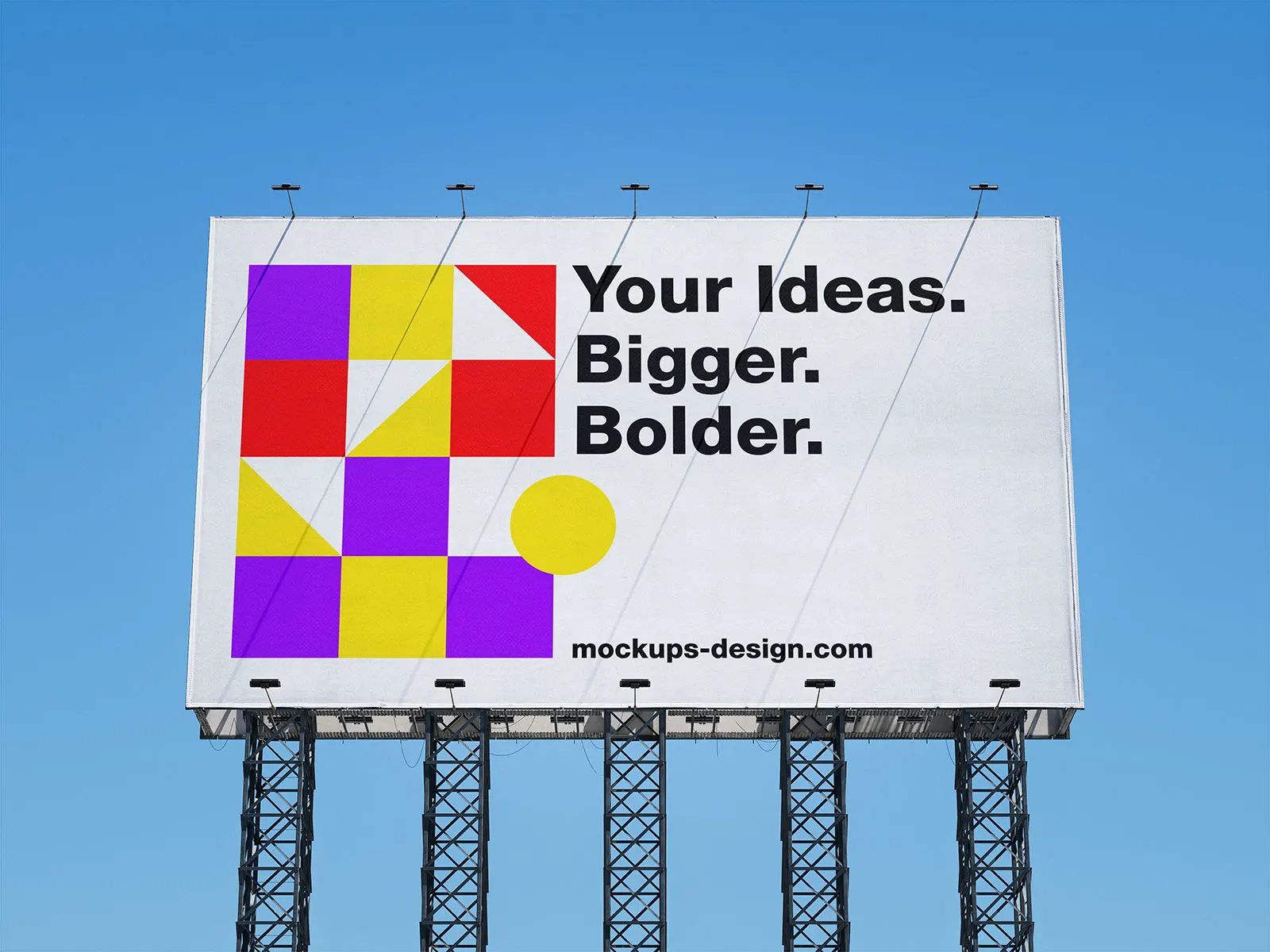 Large Billboard Mockup Set