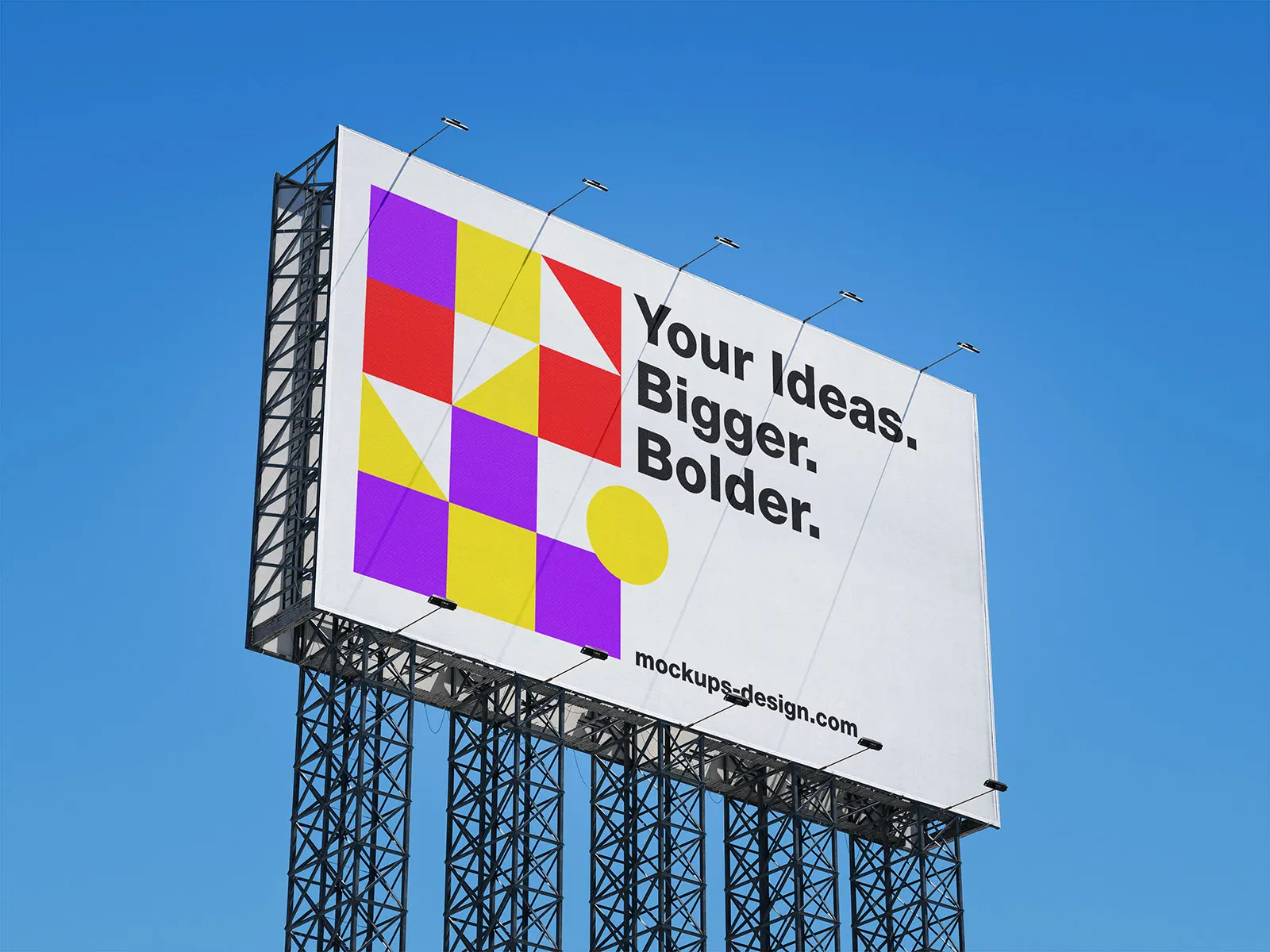 Large Billboard Mockup Set