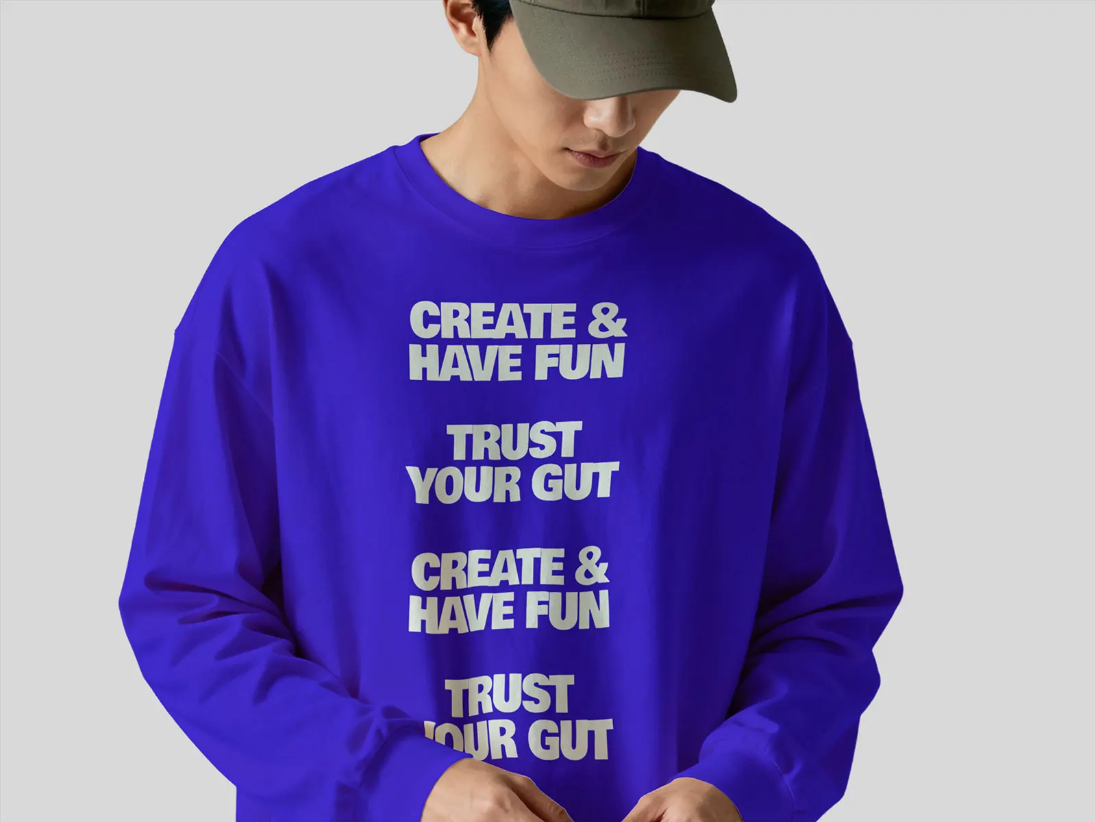 Long Sleeve T-Shirt Mockup