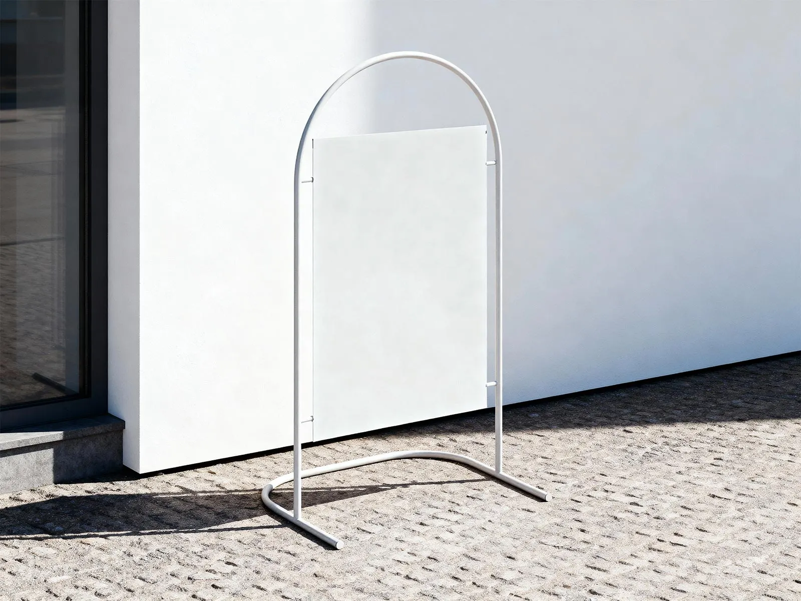 Outdoor Sign Stand Mockup