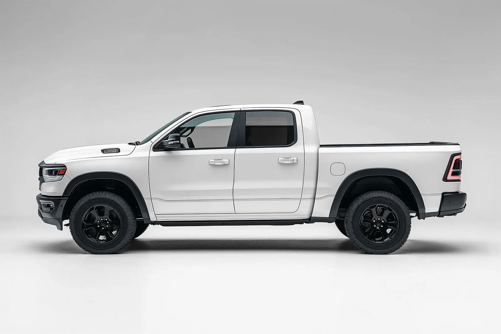 Pickup Truck Mockup (PSD)