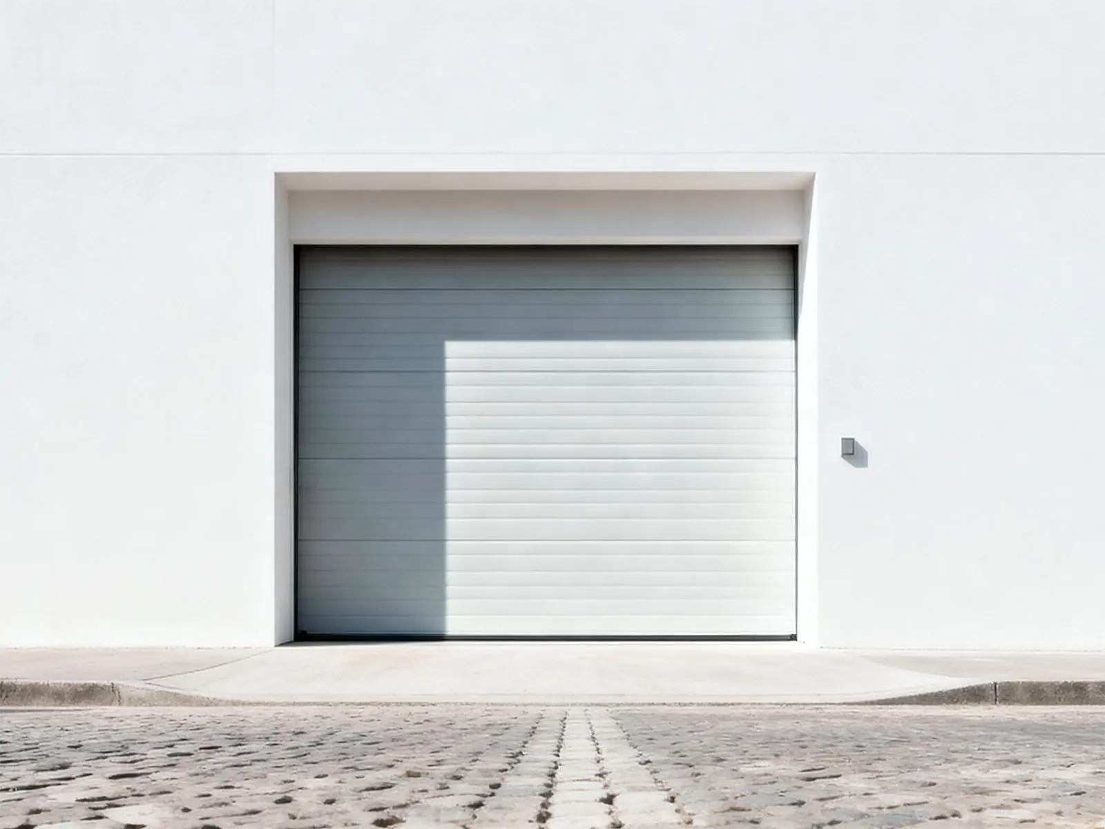 Roll-Up Garage Door Mockup