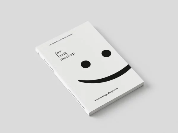 Softcover Book Mockup Set (Free Download)