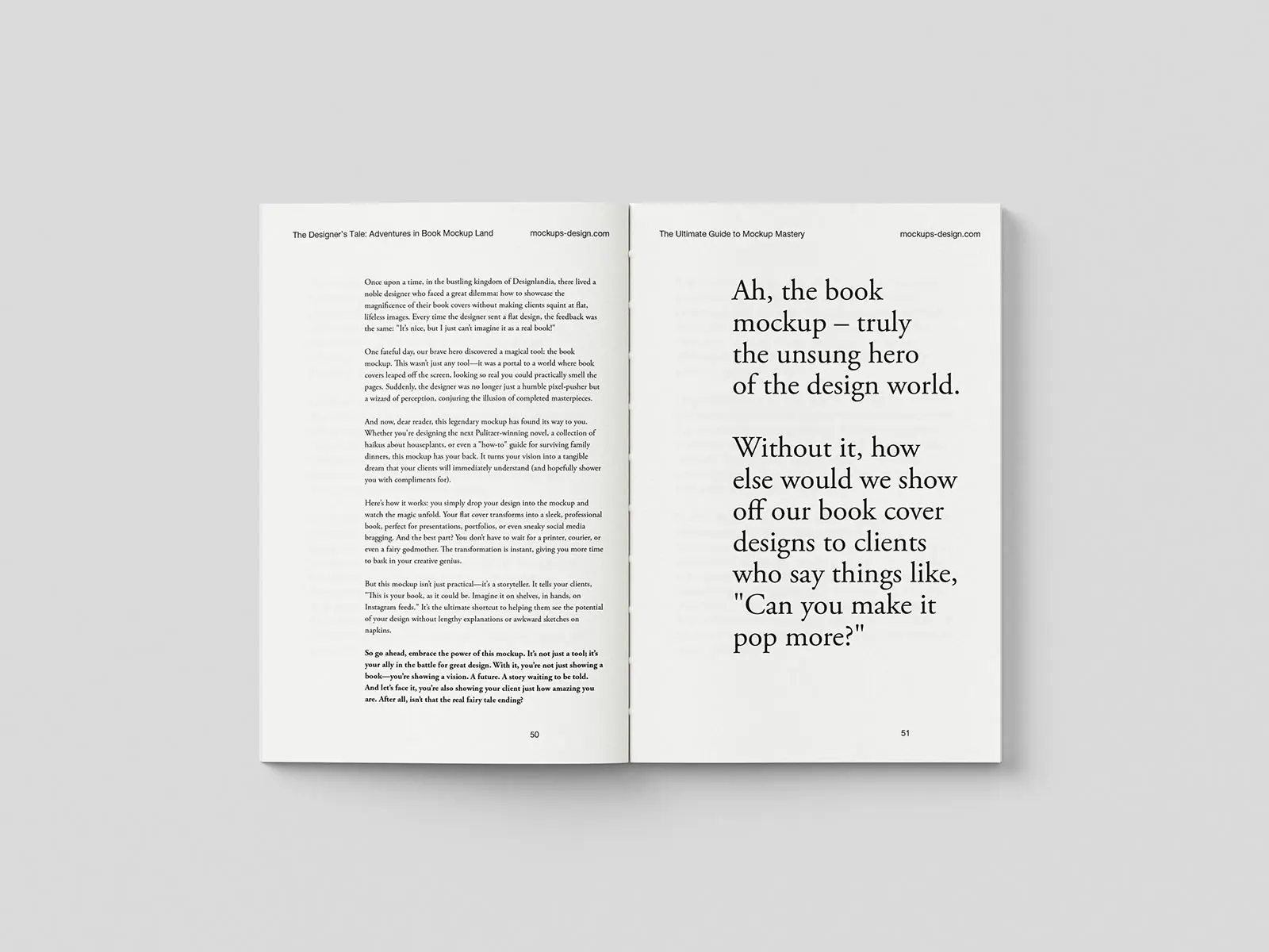 Softcover Book Mockup Set