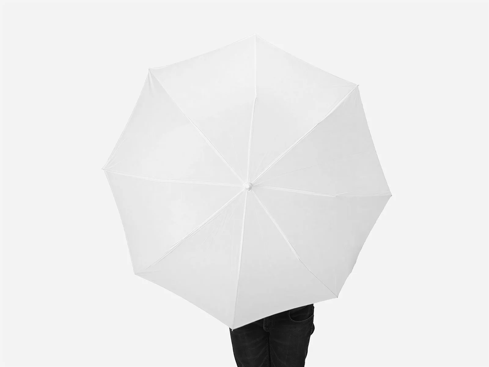 Umbrella Mockup in Clean Scene