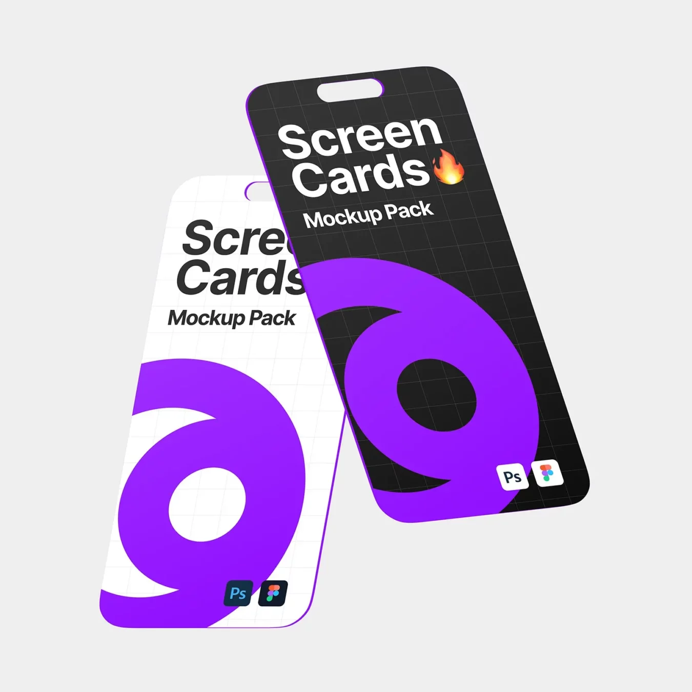 Multiple Screen Mockup Set for App Presentation