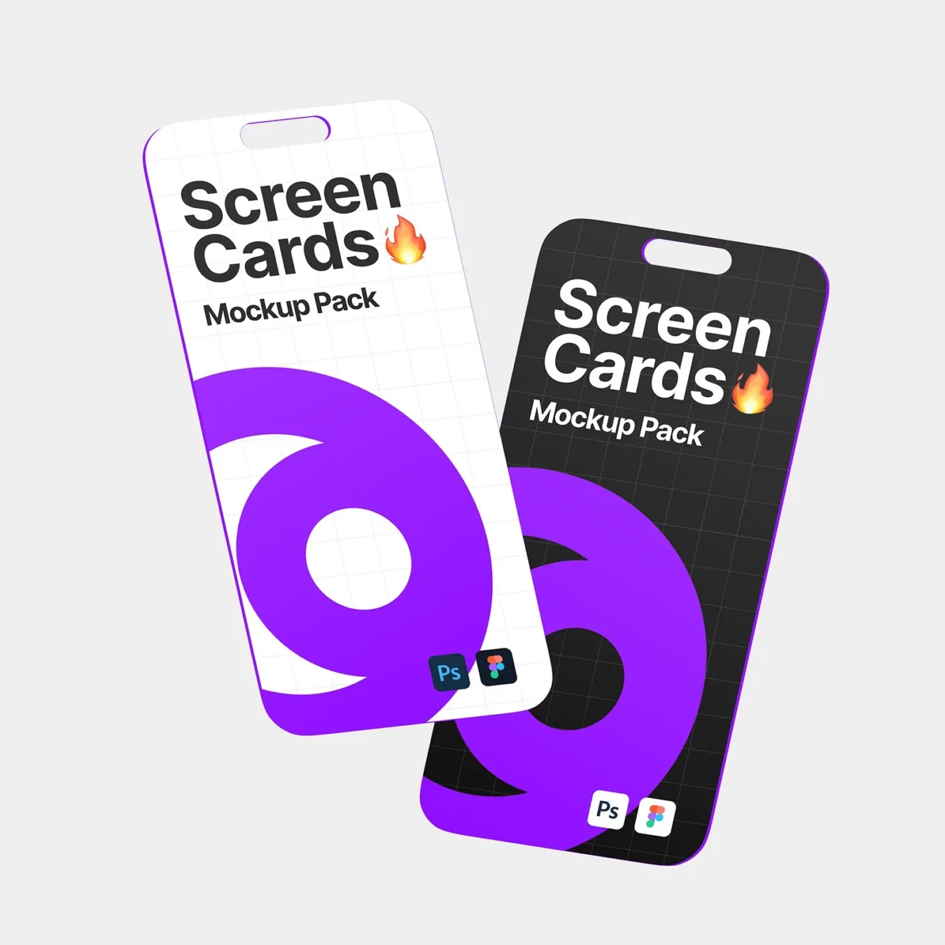 Multiple Screen Mockup Set for App Presentation