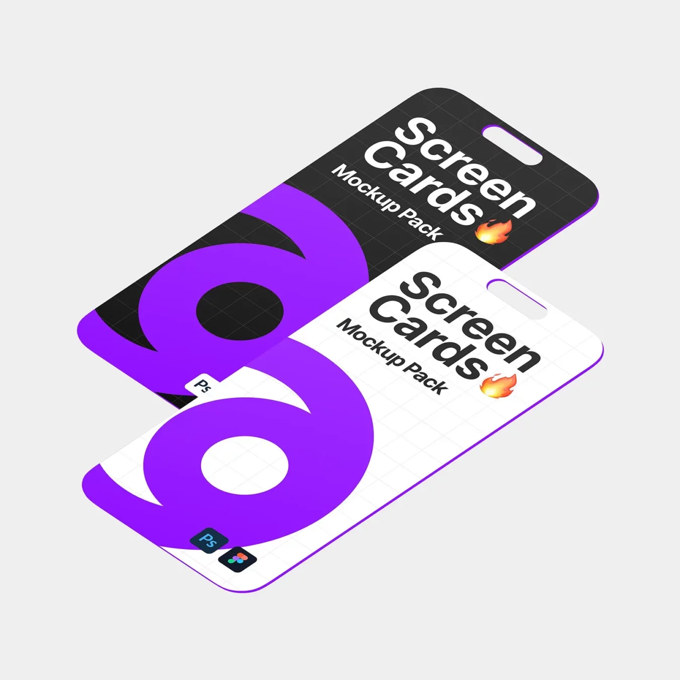 Multiple Screen Mockup Set for App Presentation